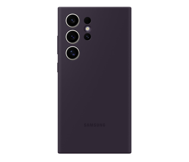 SAMSUNG Silicone Case do Galaxy S24 ultra ciemny fiolet EF-PS928TEEGWW - 1210643 - zdjęcie